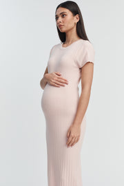 Stylish Designer Maternity Dress (Peony) 4