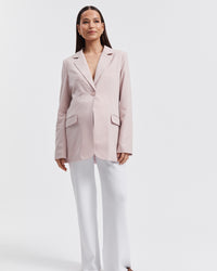 Stylish Maternity Blazer (Peony) 3