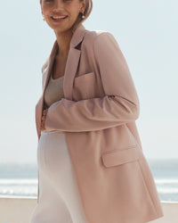 Stylish Maternity Blazer (Peony) 6