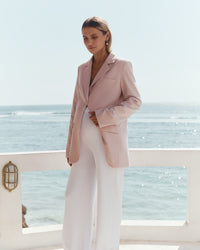 Stylish Maternity Blazer (Peony) 8