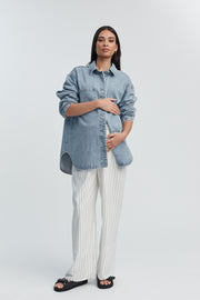 Stylish Maternity Denim Shirt/Jacket 1