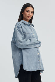 Stylish Maternity Denim Shirt/Jacket 10
