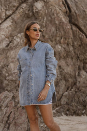 Stylish Maternity Denim Shirt/Jacket 2