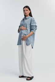 Stylish Maternity Denim Shirt/Jacket 3
