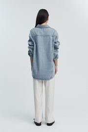 Stylish Maternity Denim Shirt/Jacket 6