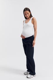 Stylish Maternity Jogger (Navy) 1