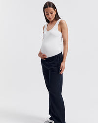 Stylish Maternity Jogger (Navy) 1