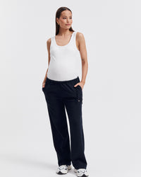 Stylish Maternity Jogger (Navy) 3