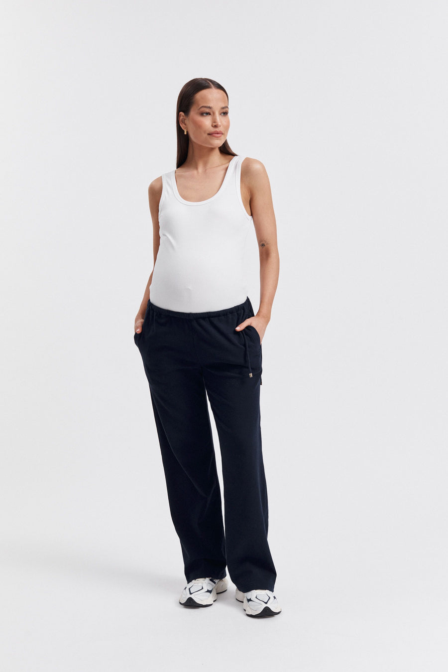 Stylish Maternity Jogger (Navy) 3