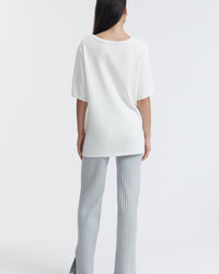 Stylish Maternity Knit Pant (Misty Blue)  10