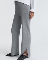 Stylish Maternity Knit Pants (Grey) 8