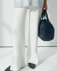 Stylish Maternity Knit Pants (Ivory) 3
