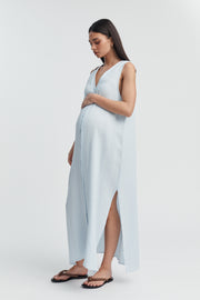 Stylish Maternity Maxi Dress (Seamist) 4