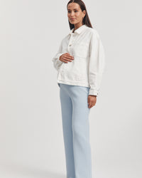 Stylish Maternity Pants (Ice Blue) 1