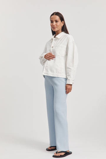 Stylish Maternity Pants (Ice Blue) 1