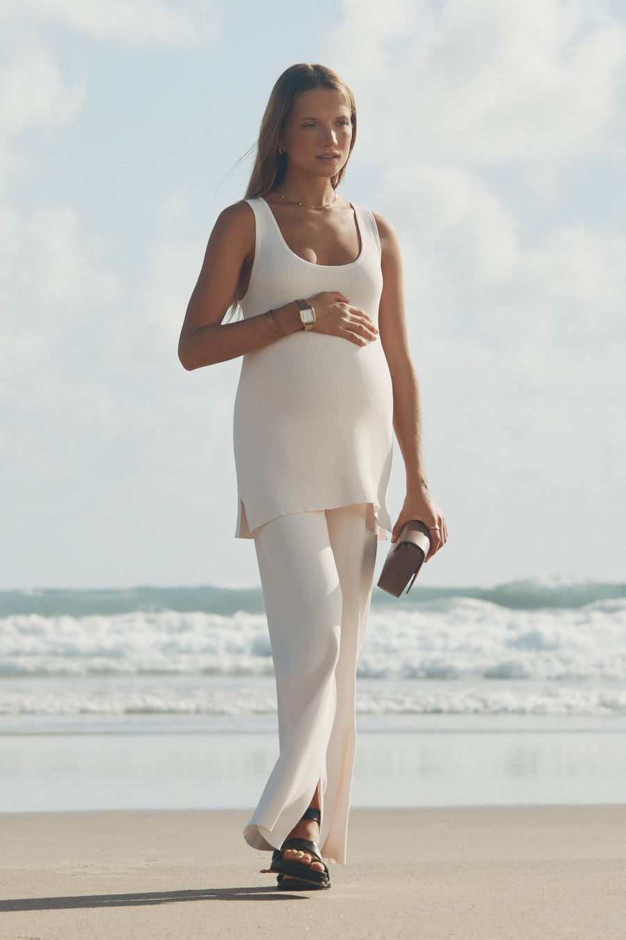 Stylish Maternity Pants (Petal) 4