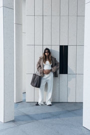 Woodford Crop Tank (Ivory)
