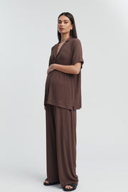 The Best Maternity Pant (Chocolate) 5