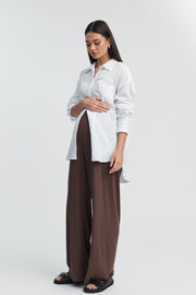 The Best Maternity Pant (Chocolate) 6