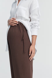 The Best Maternity Pant (Chocolate) 7