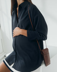 The Best White Knit Maternity Skirt 2