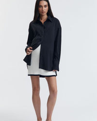 The Best White Knit Maternity Skirt 3