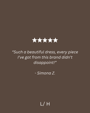 Valencia Dress (Misty Blue) - LÉGOE HERITAGE