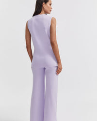 Stylish Maternity Pants (Lavender) 7