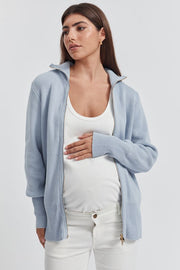 Stylish Maternity Jeans (White) 4