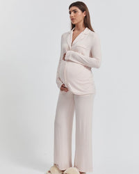 Soft Maternity PJ Pant (Pink) 1