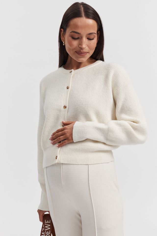 Maternity Cardigan (Cream) 1