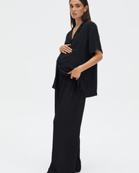 Maternity Babymoon Outfit (Black) 4