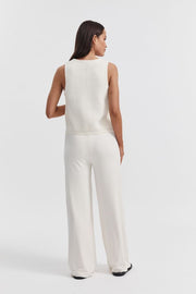 Luxury Maternity Knit Crop (Cream) 5