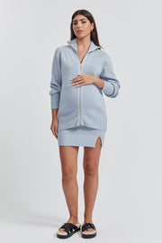 Stylish Maternity Skirt (Cornflower) 2