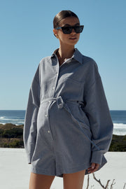 Gingham Romper (Gingham Check)