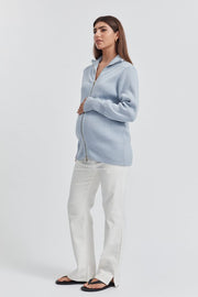 Stylish Maternity Jeans (White) 1