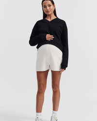 Maternity and Nursing Sweater (Black) 2