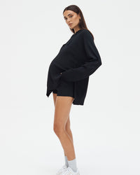 Maternity Boyleg Swimwear (Black) 3
