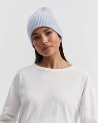 Stylish Cashmere Beanie (Powder) 3