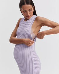 Babyshower Dress (Lavender) 4