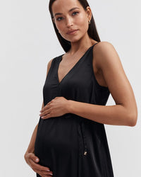 Stylish Baby Shower Dress (Black) 2