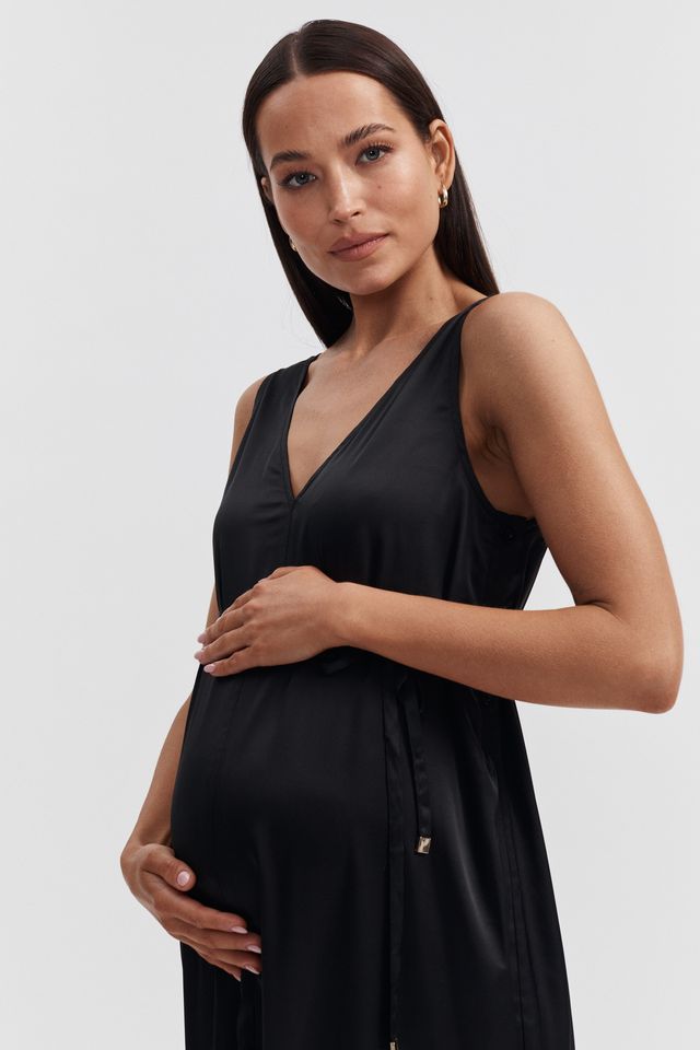 Stylish Baby Shower Dress (Black) 2