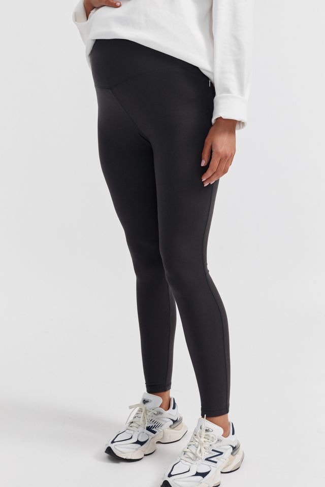 Comfy Maternity Yoga Legging (Black) 5