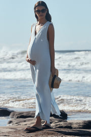 Ella Cotton Gauze Maxi (Seamist)