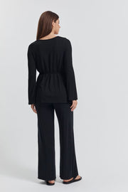 The Best Maternity Work Pant (Black) 11