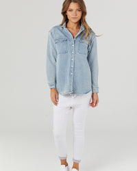 Maternity Denim Shirt - 6