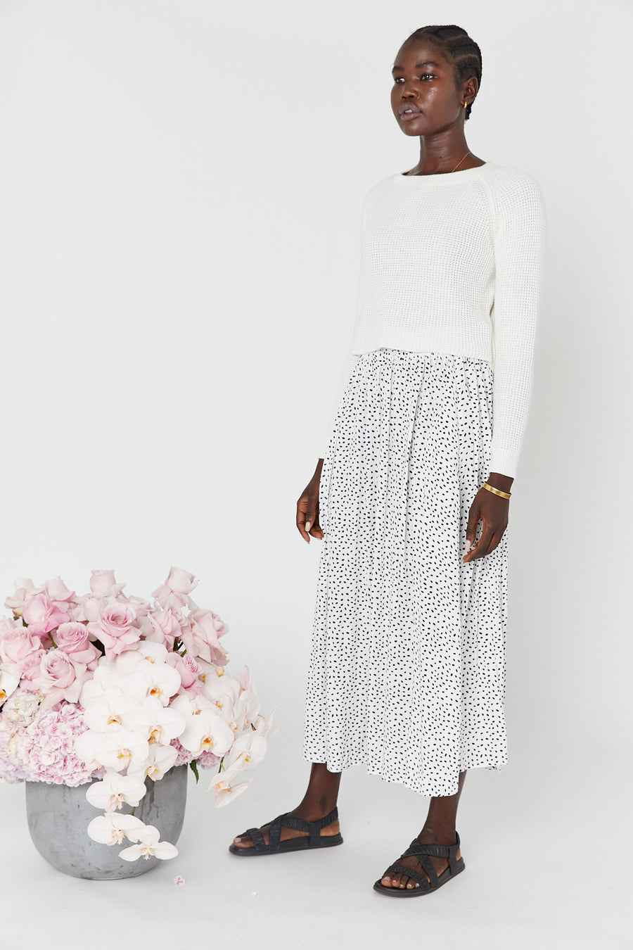 Cream Maternity Crop Jumper-3