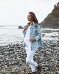 Maternity Denim Shirt - 3