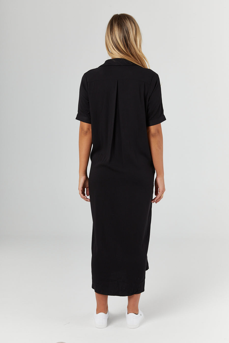 Lover Shirtdress (Black) - LEGOE.