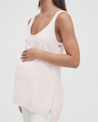 Breastfeeding Tank (Pink) 1